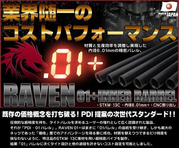 PDI・RAVENレイブン・01＋インナーバレル・ハイキャパ5.1/6インチ_画像2
