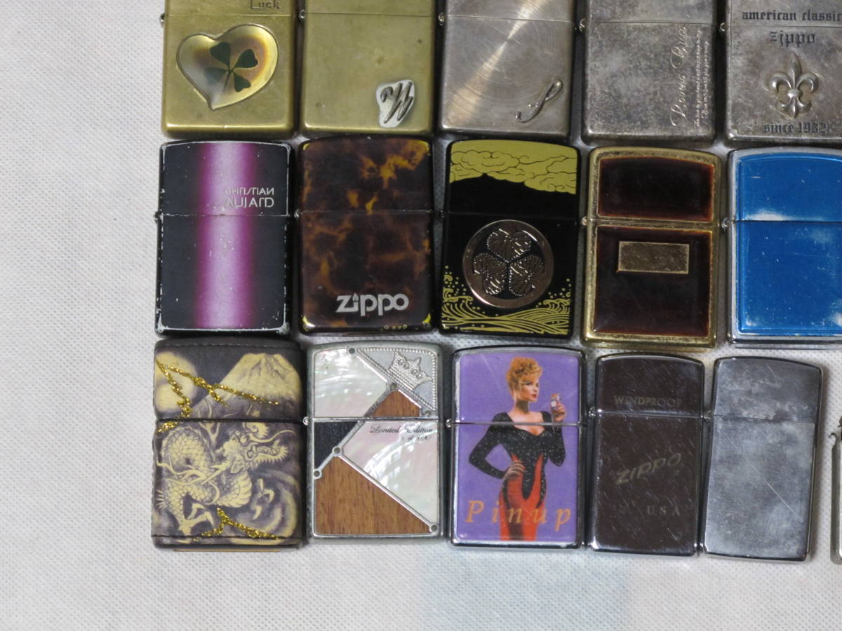 ノークレー】 Zippo ジッポ ライター まとめて 大量 45個以上 セット