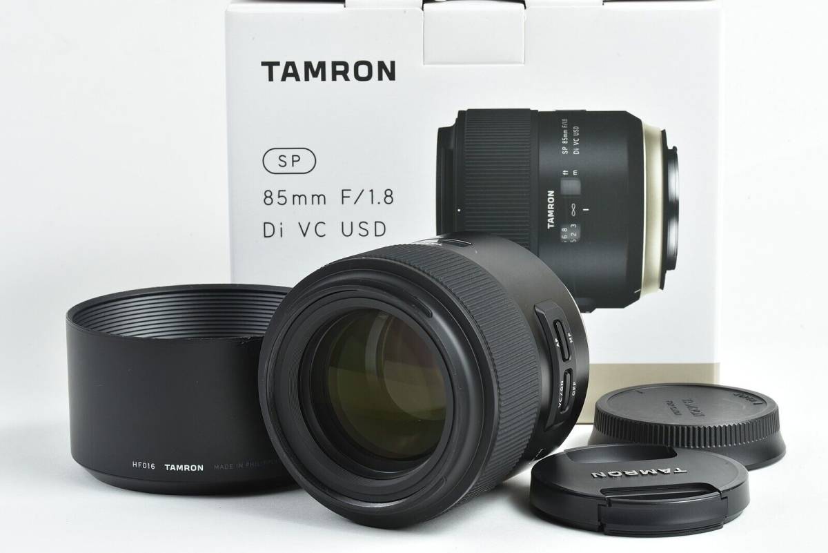 ☆極美品☆TAMRON タムロン SP 85mm F1.8 Di VC USD F016 Canon