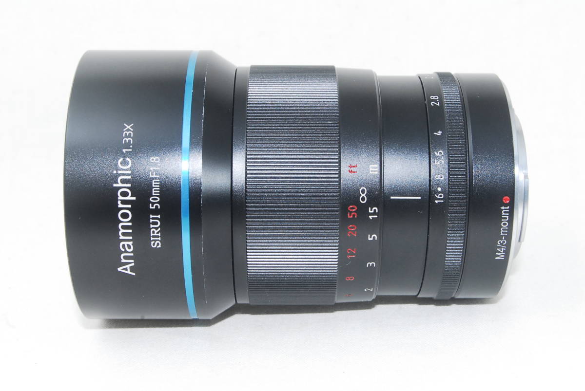 ☆希少☆SIRUI シルイ 50mm F1.8 Anamorphic アナモルフィックレンズ 1.33x マイクロフォーサーズ 元箱付き♪ 