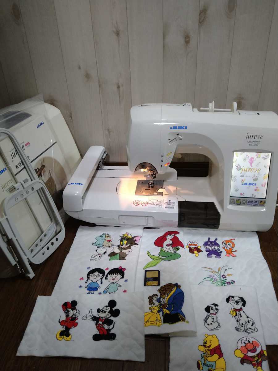 Yahoo!オークション - JUKI ジューキ ジュレーブ 刺繍ミシンジュ Yahoo!オークション - JUKI ジューキ ジュレーブ 刺繍ミシンジュ