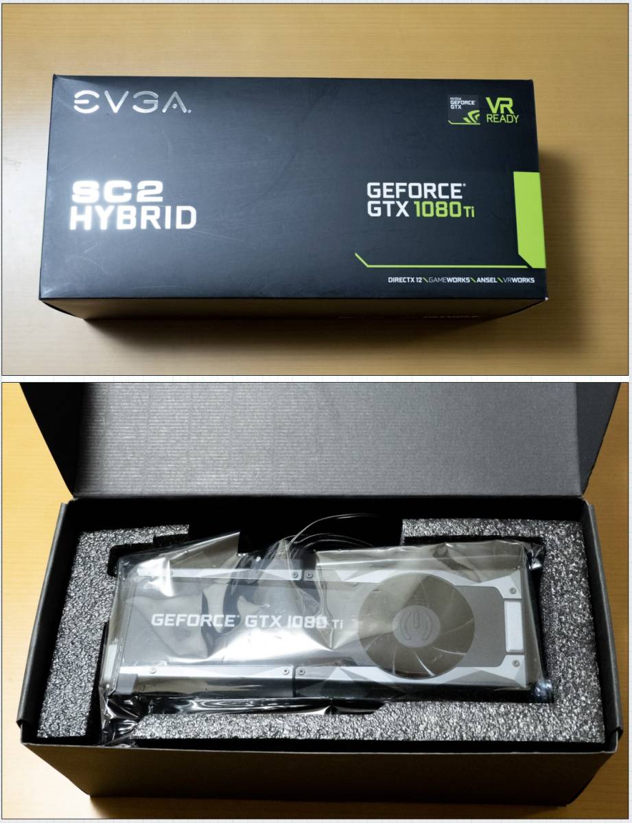 EVGA GeForce GTX 1080 Ti SC2 HYBRID GAMING 11GB GDDR5X 11G-P4-6598