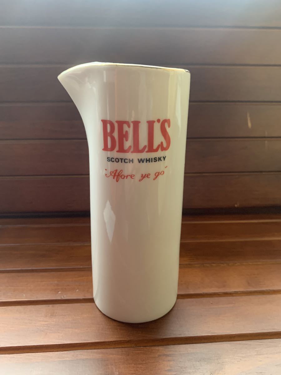 BELLS スコッチ ウィスキー 陶器 ピッチャー 水差し ヴィンテージ 花瓶 BELL’S ベルズ_画像1