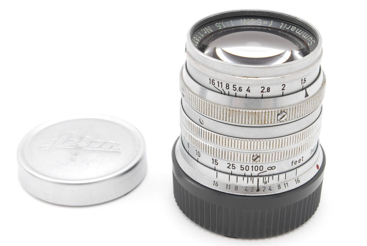 [AB-品]LEICA SUMMARIT M 50mm F1.5★キャップ★ズマリット★3933_画像8