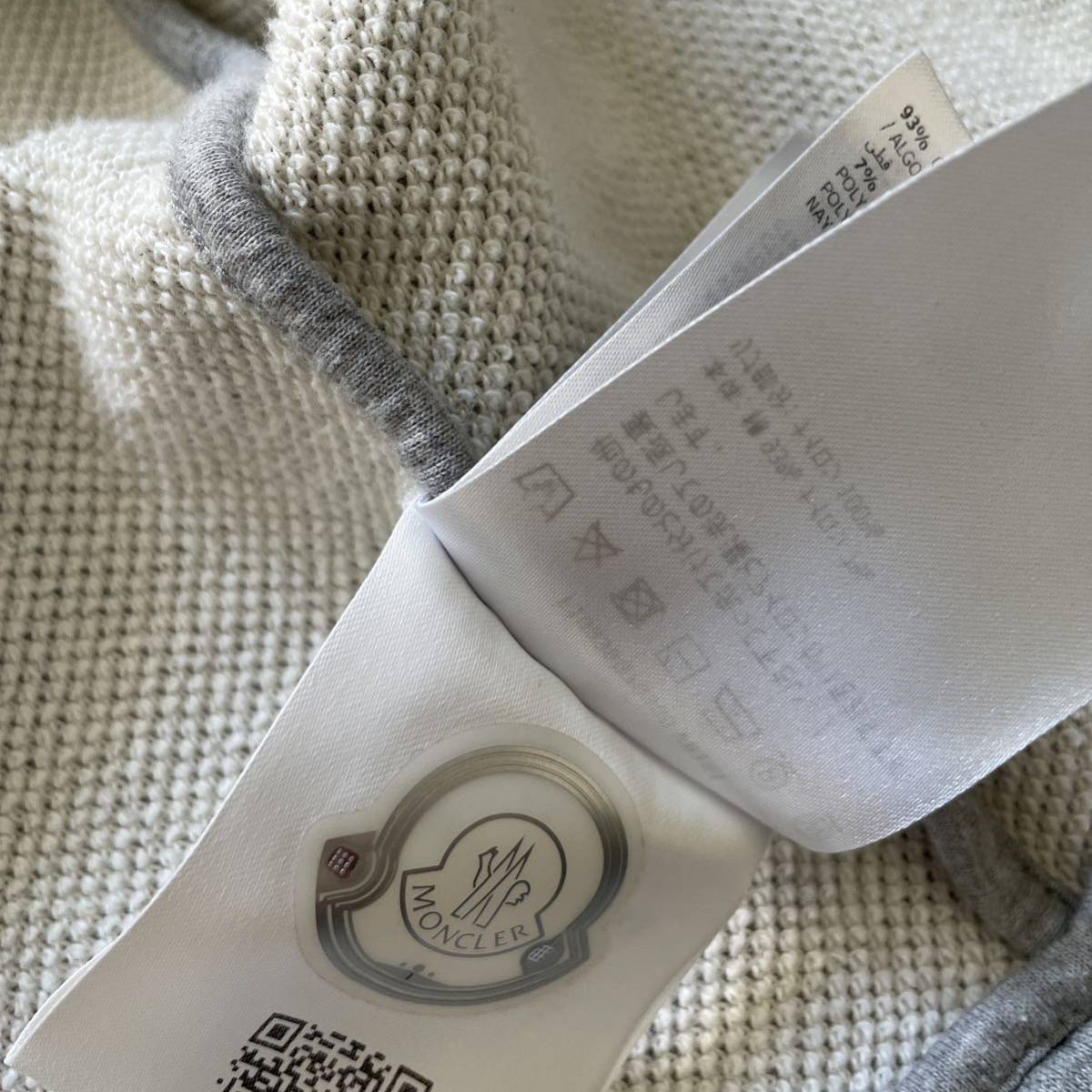 送料無料 大人気 モンクレール MONCLER レディース パーカー グレー