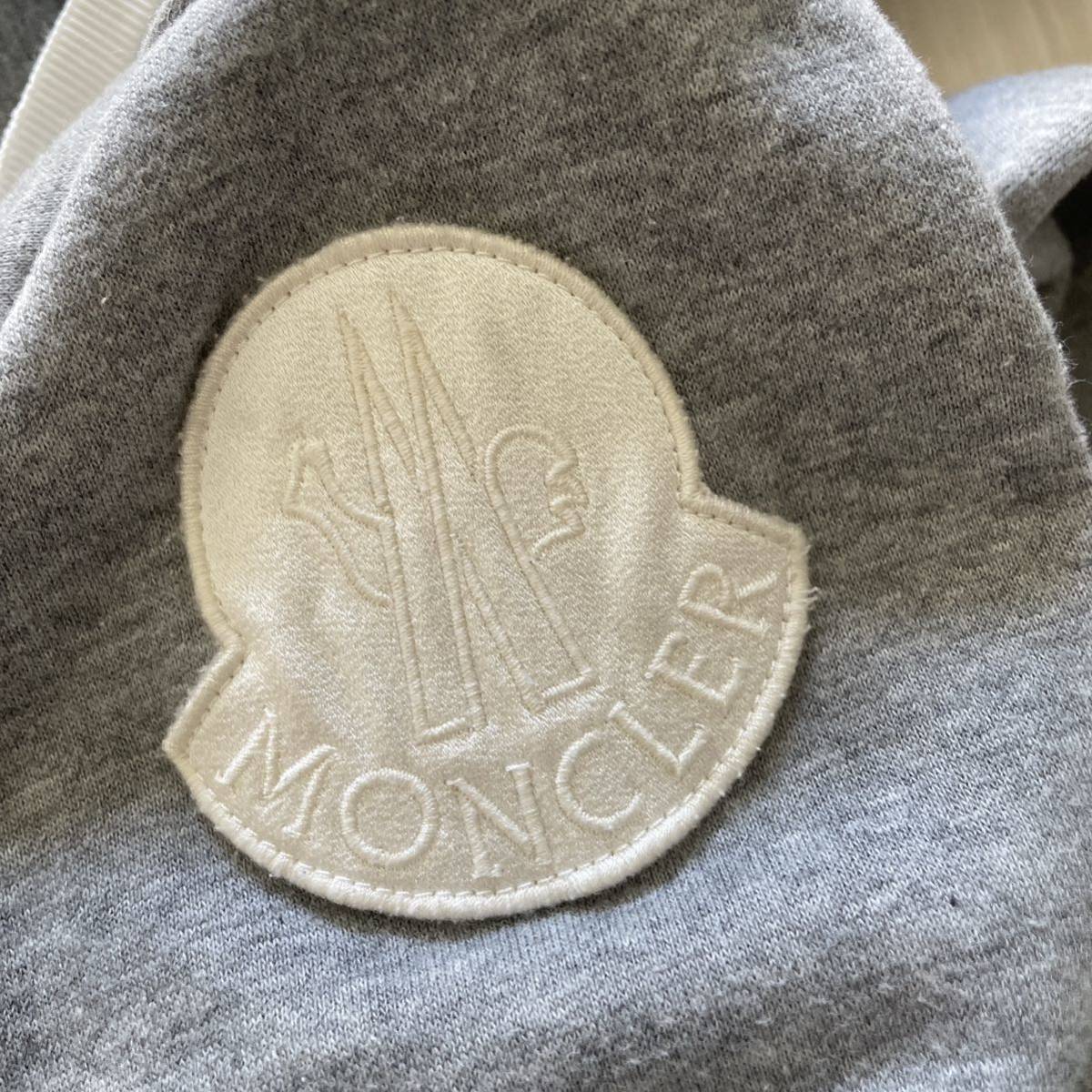 送料無料 大人気 モンクレール MONCLER レディース パーカー グレー