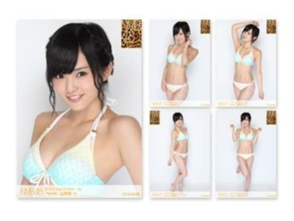 NMB48 山本彩 個別生写真 2014 9月 September-sp 5枚セット_画像1