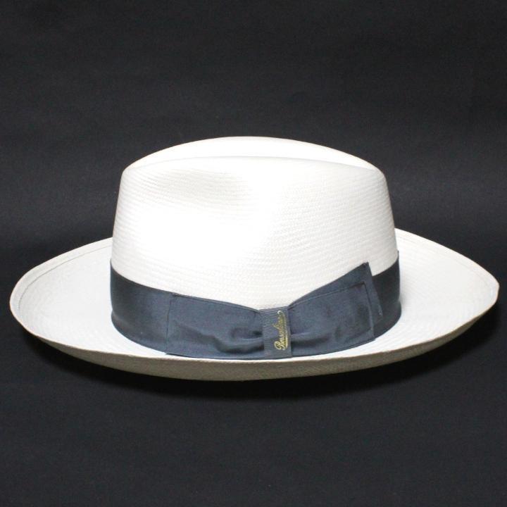 日本製】 ボルサリーノ Borsalino ファイン ショート パナマハット 58