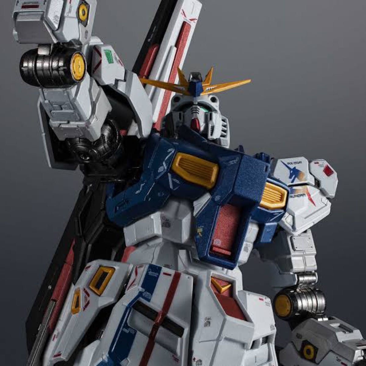 公式の 超合金 量産型νガンダム 伝票跡なし RX-93ff νガンダム RGニューガンダムff 塗装完成品 専用出品