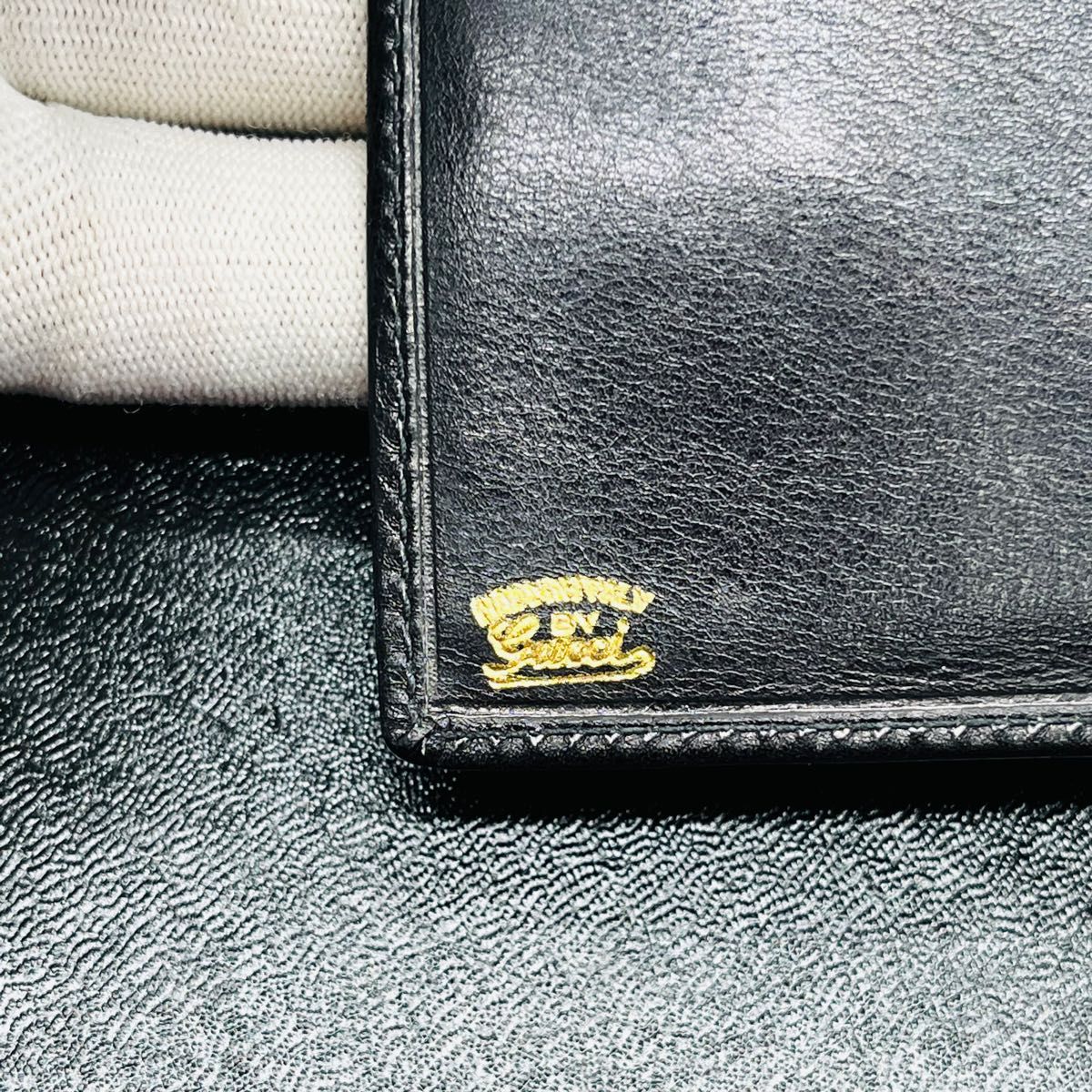 美品激レア】オールドグッチ【コンパクト 財布】GGマーモント シェリー