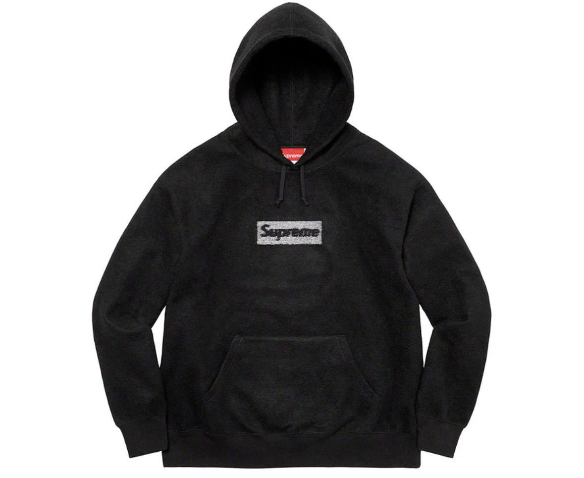新品 ブラック L 23SS Inside Out Box Logo Hooded Sweatshirt supreme パーカー motion la box BLACK
