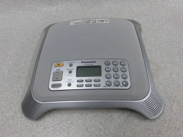 Z1D サ561 保証有 パナソニック IP音声会議ホン KX-NT700N アダプタ無 本体のみ PoE対応 領収書可