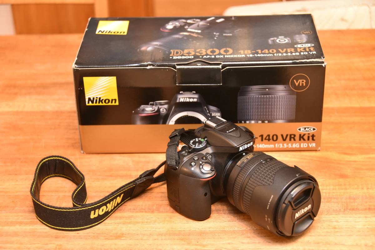 美品】Nikon デジタル一眼レフカメラ D5300 18-140VR レンズキット