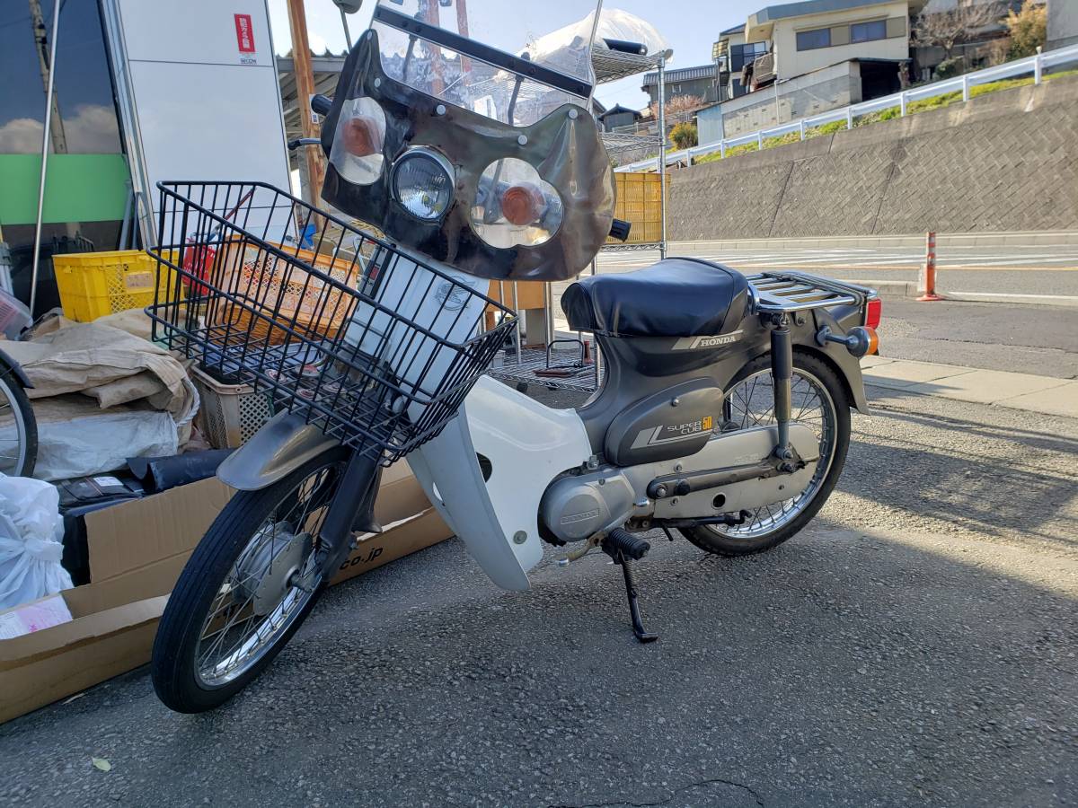 ★モーターバイク★HONDA★SUPER CUB50★50cc★実働車★中古品★の画像1