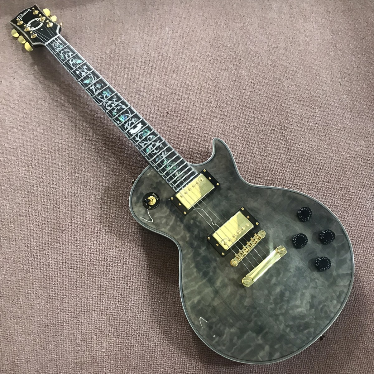 Yahoo!オークション - ノーブランド◎Gibson 風◎エレキギター レス