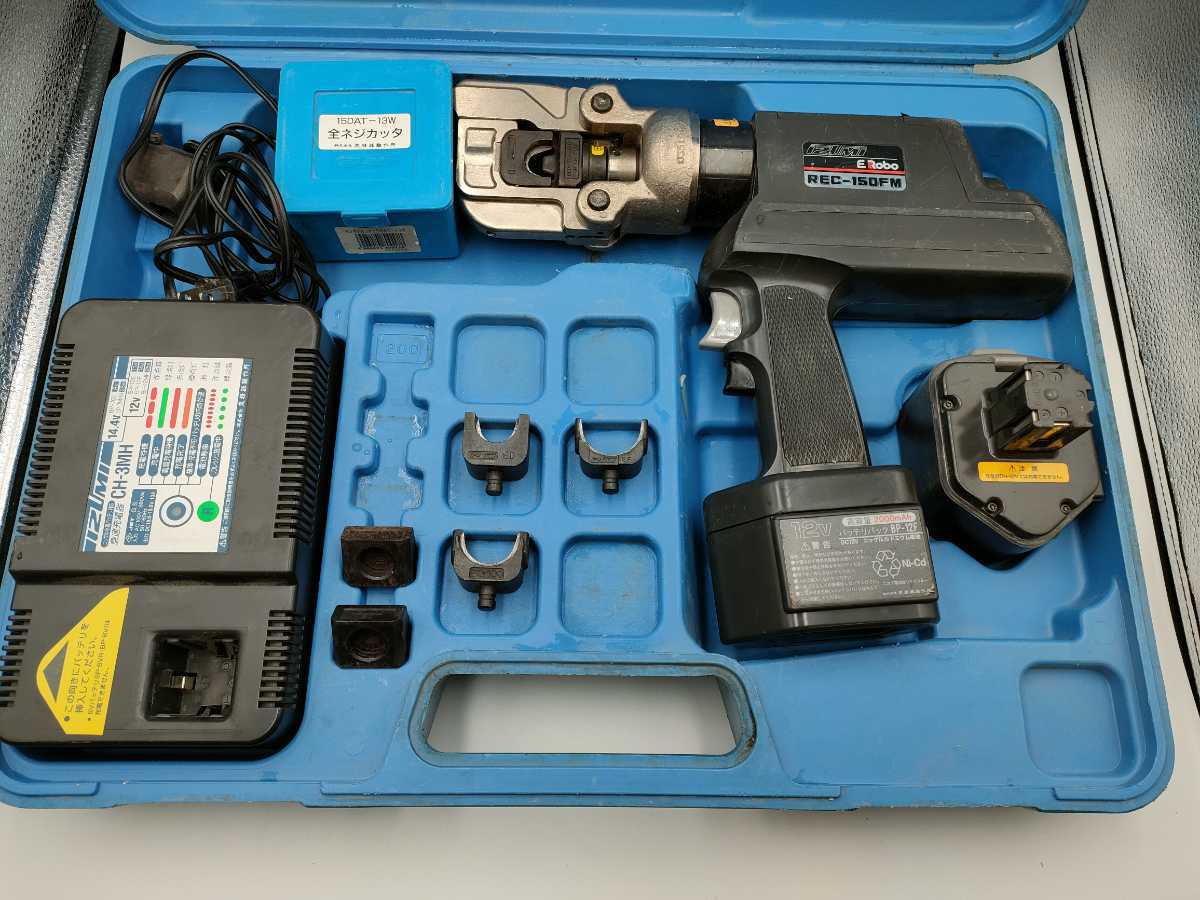 のプレミア 【1円スタート!!】泉精器製作所 イズミ 電動圧着 充電式