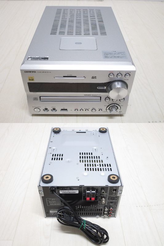 HE-267◆ONKYO オンキョー CD/Bluetooth コンポ X-NFR7TX 中古品の画像3