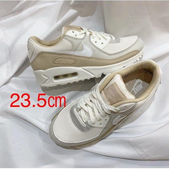 [ бесплатная доставка ][ новый товар ]23.5.NIKE WMNS AIR MAX 90 Nike wi мужской air max 90 бежевый 