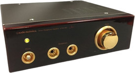 大特価!!】 AUDIO-TECHNICA ヘッドホンアンプ AT-HA2002 オーディオ