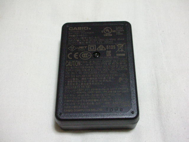 * secondhand goods CASIO Casio battery charger BC-81L*BATTERY CHARGER