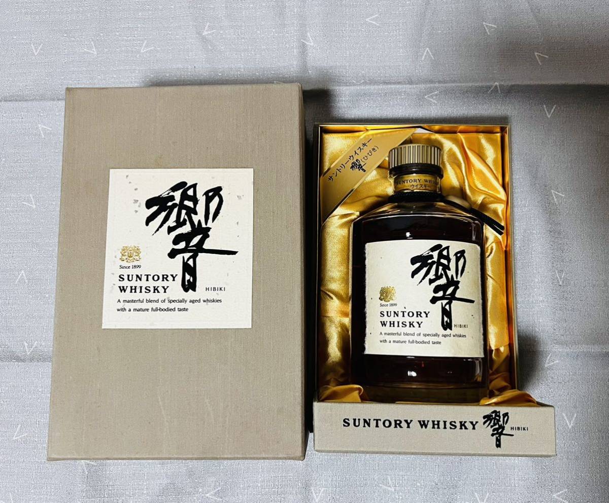 ☆未開封☆サントリー SUNTORY 響 NV 金キャップ 向獅子 裏ゴールド