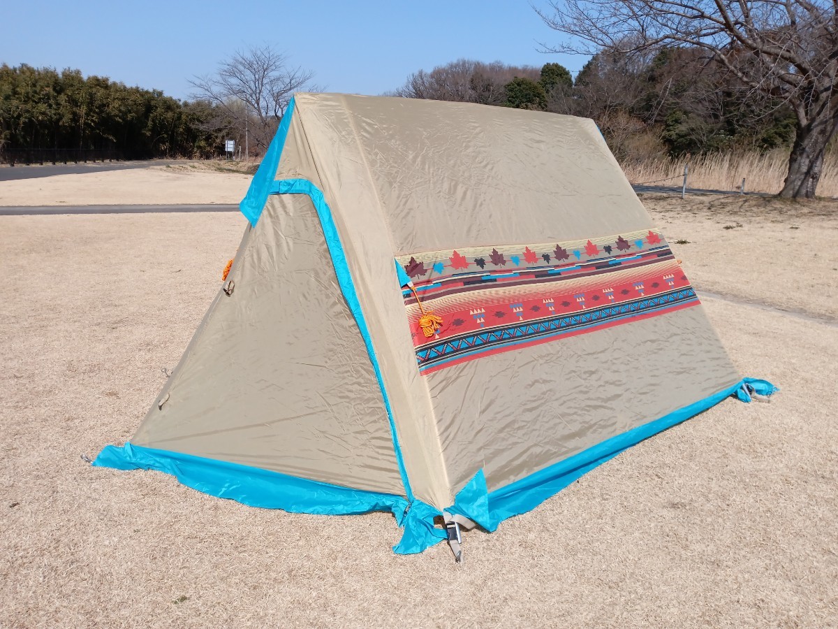 LOGOS ロゴス ナバホ TENT Type-A 設営確認済み A型テント 三角テント