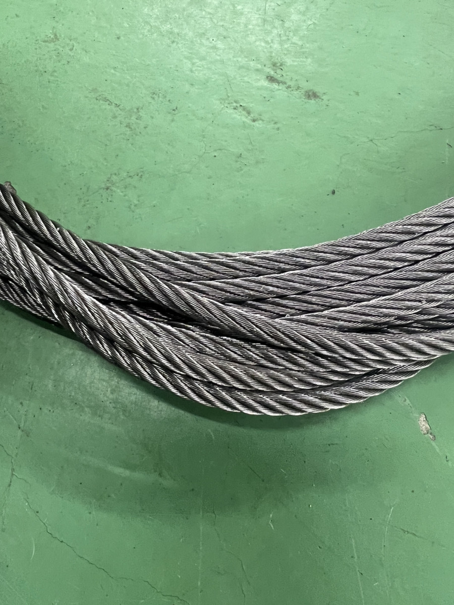 ワイヤー 6mm(2分)×8m JIS規格☆10本セット☆ワイヤーロープ ワイヤー 6mm(2分)×8m JIS規格☆10本セット☆ワイヤーロープ