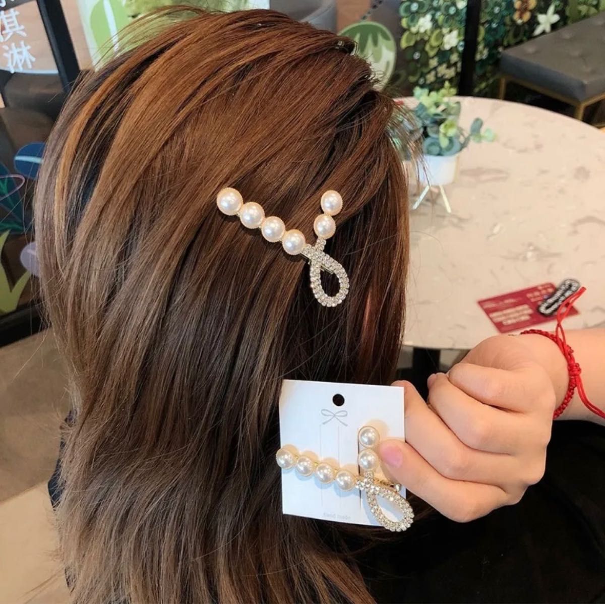 【2個セット】ヘッドドレス ウェディング  ブライダル 結婚式 ヘアアクセサリー