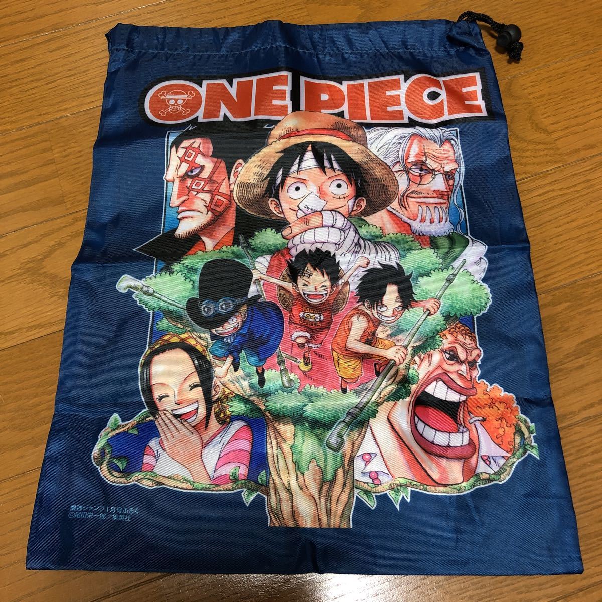 100 jpy ~ONE PIECE One-piece strongest Jump appendix pouch 