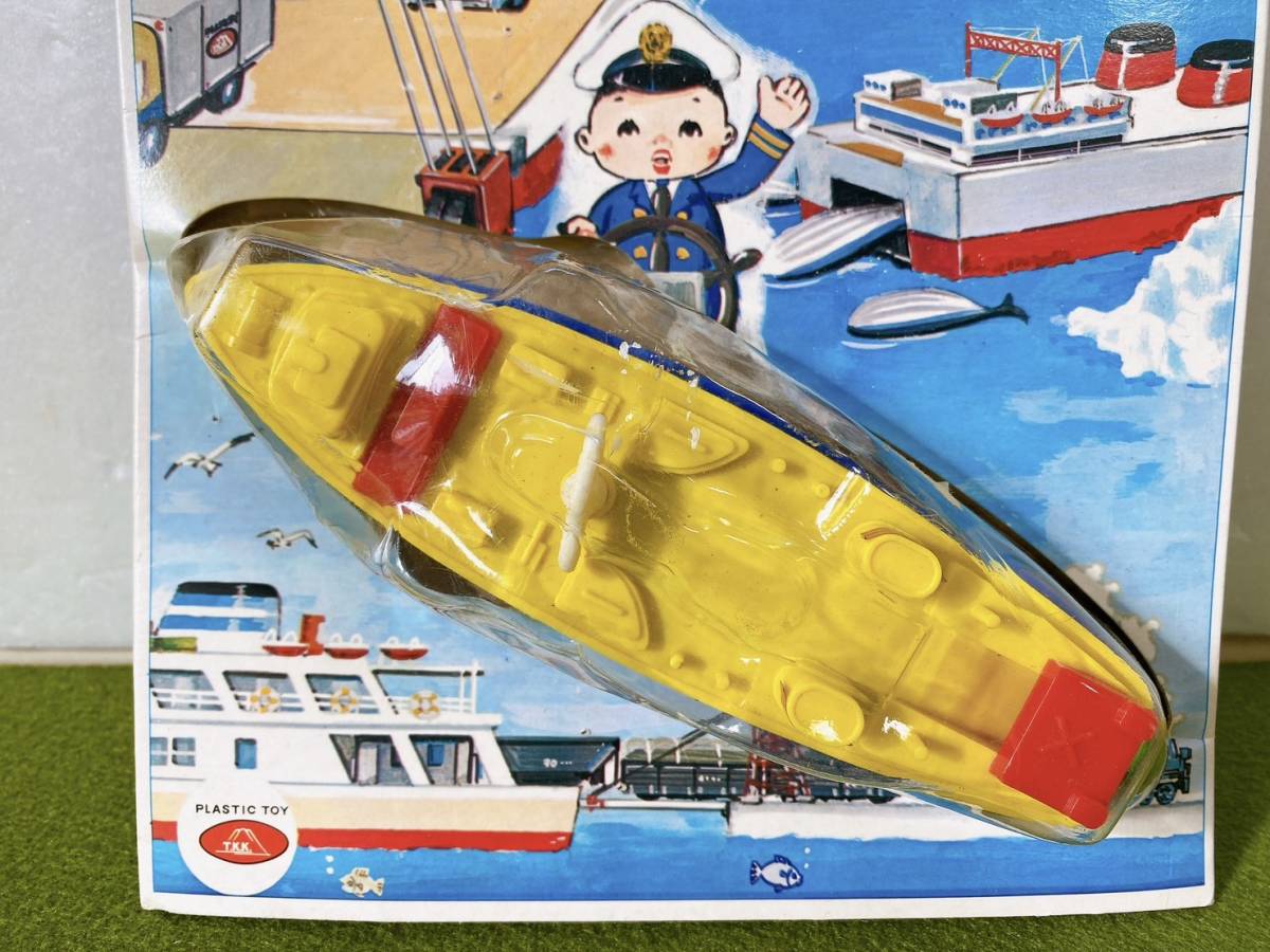  postage 520 jpy! unused valuable retro Mini dash boat series .... circle zen my attaching toy long-term keeping goods present condition goods 