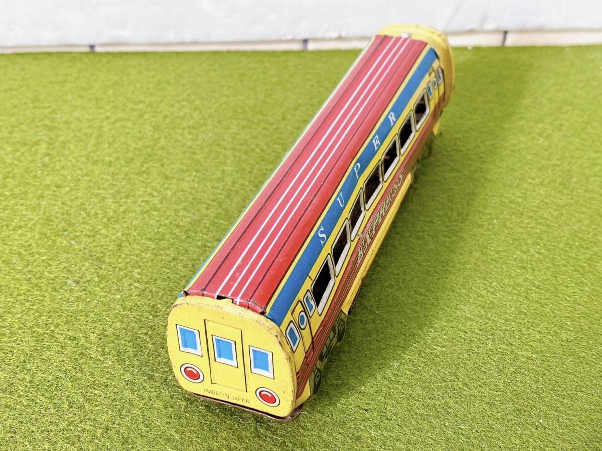 送料520円！　貴重　レトロ　昭和レトロ　アンティーク　ビンテージ　ブリキ　列車　鉄道　長期保管品　現状品