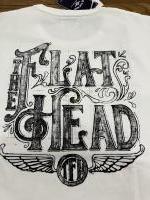 THE FLAT HEAD FN-THC-035 S/S THE FLAT HEAD WHT 38 1