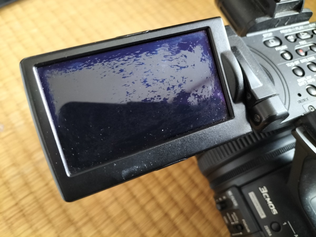 ジャンク SONY HDV業務用ビデオカメラ HVR-Z5J 修理 部品取り Ｇレンズ 