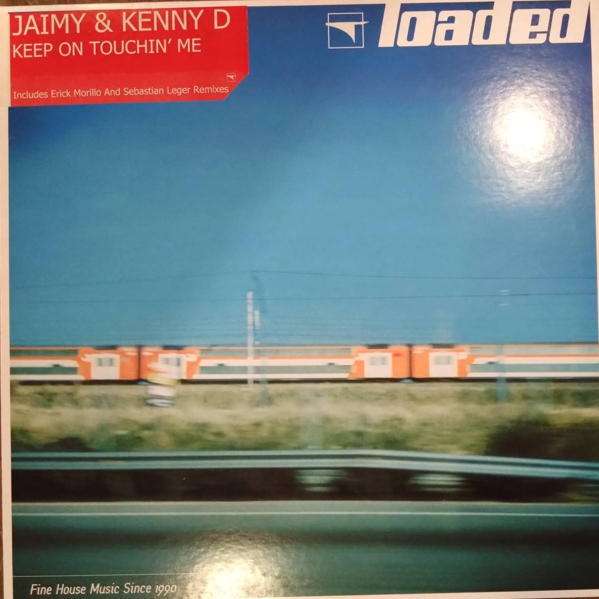 【中古・アナログレコード】Jaimy & Kenny D / Keep On Touchin' Me【SCMS0000000001】_画像1