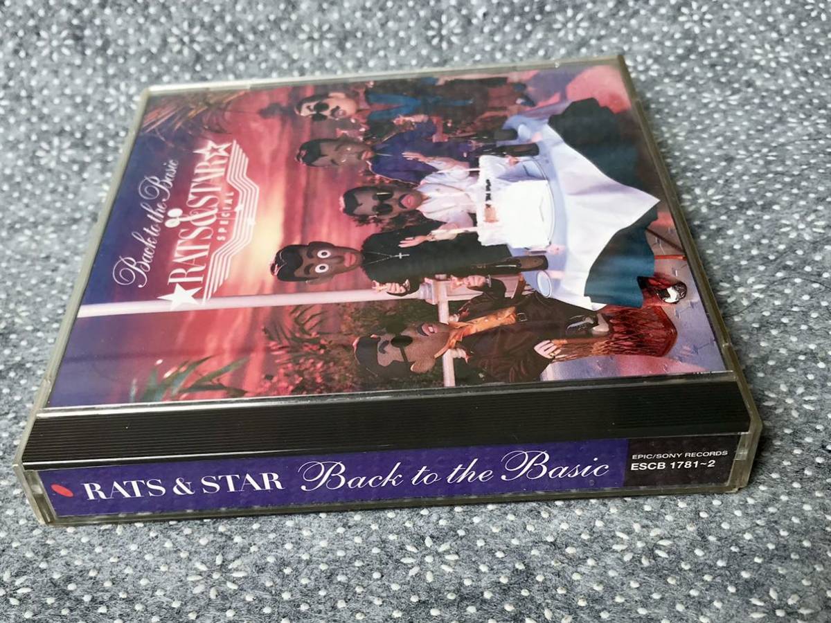 RATS & STAR BACK TO THE BASIC ラッツ&スター 中古2枚組CD 送料無料_画像2