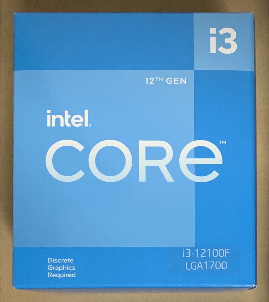 Intel Core i3 12100F BOX (国内正規品)｜Yahoo!フリマ（旧PayPayフリマ）