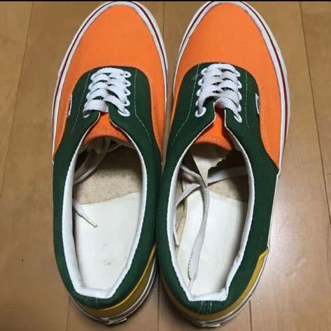デッドストック VANS ERA マルチカラー USA製 ビンテージ us11 バンズ