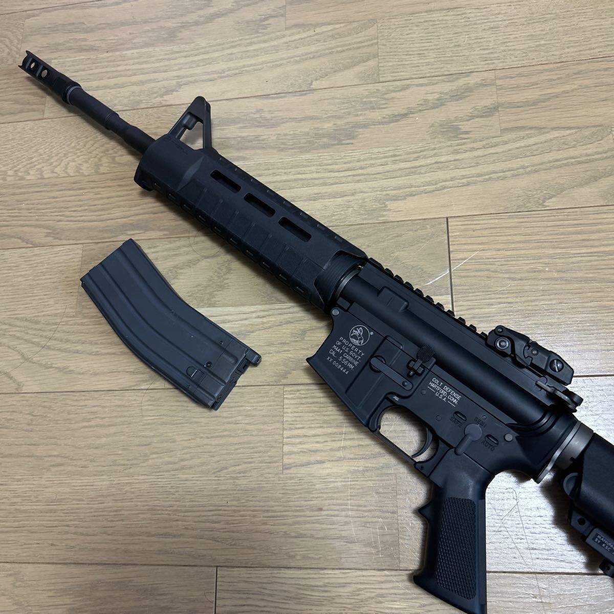 バーゲン! 【美品】KSC 実物magpul GBB m4a1カスタム ガスブローバック