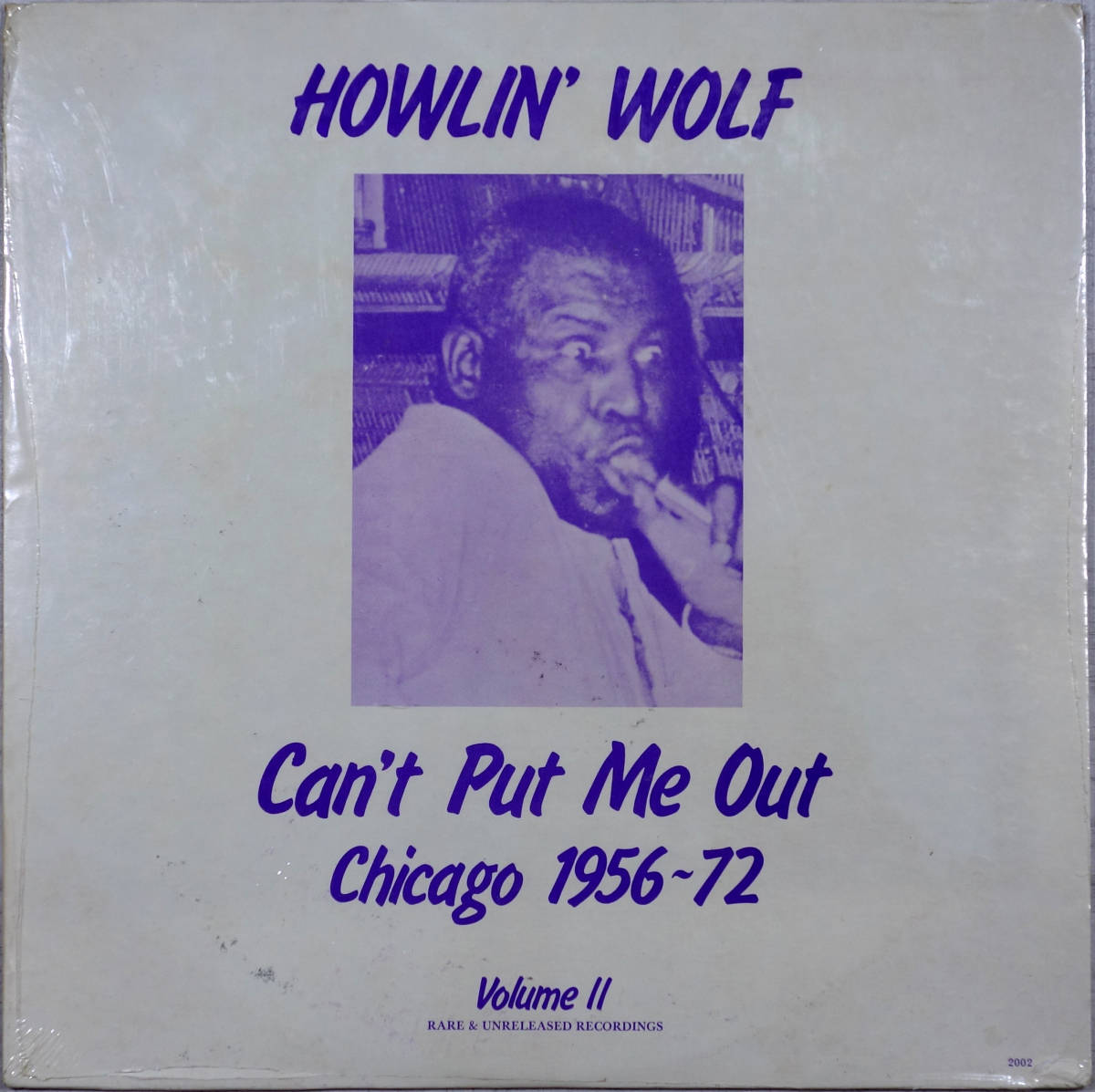 ◆HOWLIN' WOLF/CAN'T PUT ME OUT (Chicago 1956~72 Volume II) (US LP/Sealed) -Hubert Sumlin, Buddy Guy_画像1