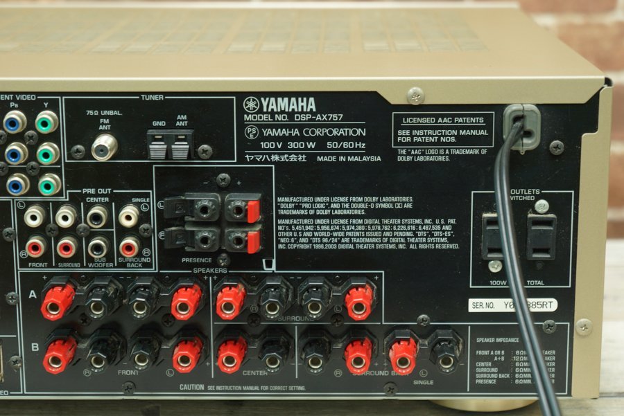 Yahoo!オークション - YAMAHA DSP-AX757 ヤマハ DSP AVアンプ Yahoo!オークション - YAMAHA DSP-AX757 ヤマハ DSP AVアンプ