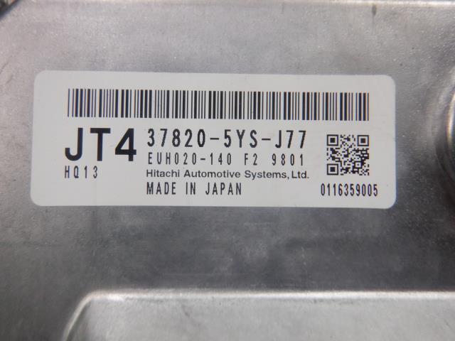 Ｎ－ＢＯＸ DBA-JF3 スロットルボディ G NH883P 16400-5YS-003_画像4