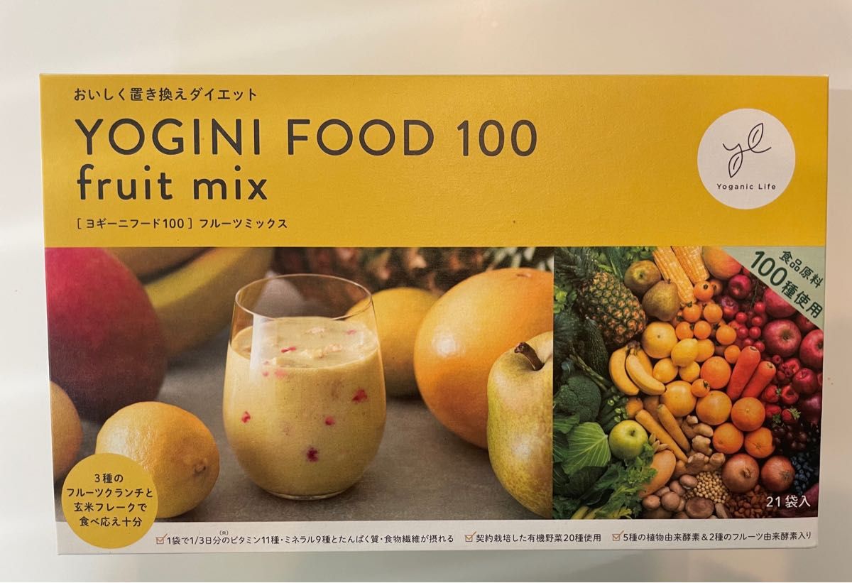 ヨギーニフード100フルーツ ストロベリー 42袋YOGINI FOOD 100