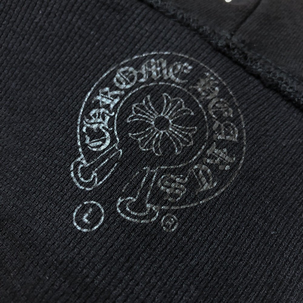 美品 Chrome hearts クロムハーツ 3セメタリークロス ダガー ジップ