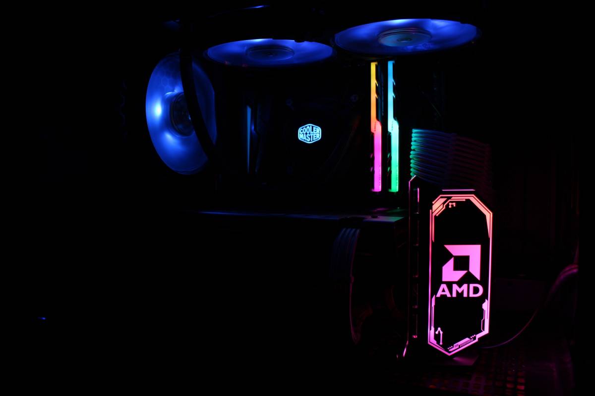 AMD グラフィックカードステー縦型 3ピンRGB_画像8