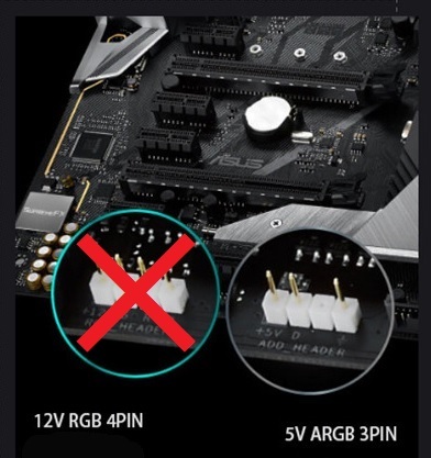AMD グラフィックカードステー縦型 3ピンRGB_画像5