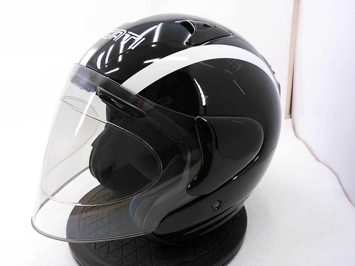【送料無料】程度上 希少カラー Arai アライ SZ-F DUCATI ドゥカティ Sサイズ ジェットヘルメット