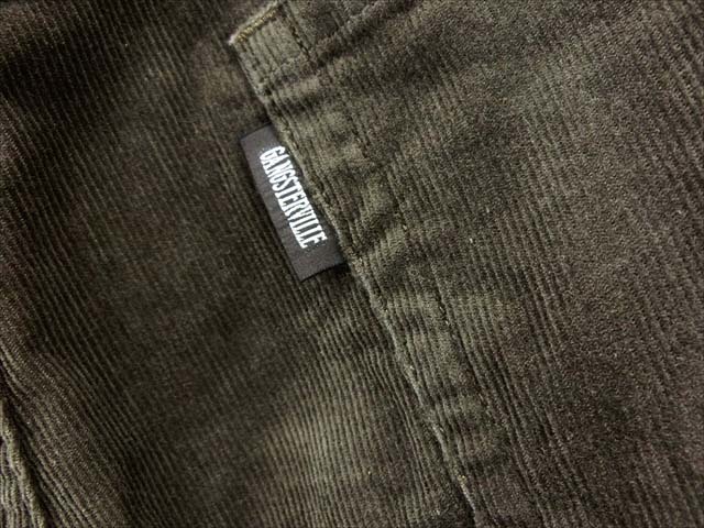  beautiful goods gang Star Bill GSV-20-AW-11 skinny corduroy pants work pants painter's pants brown L