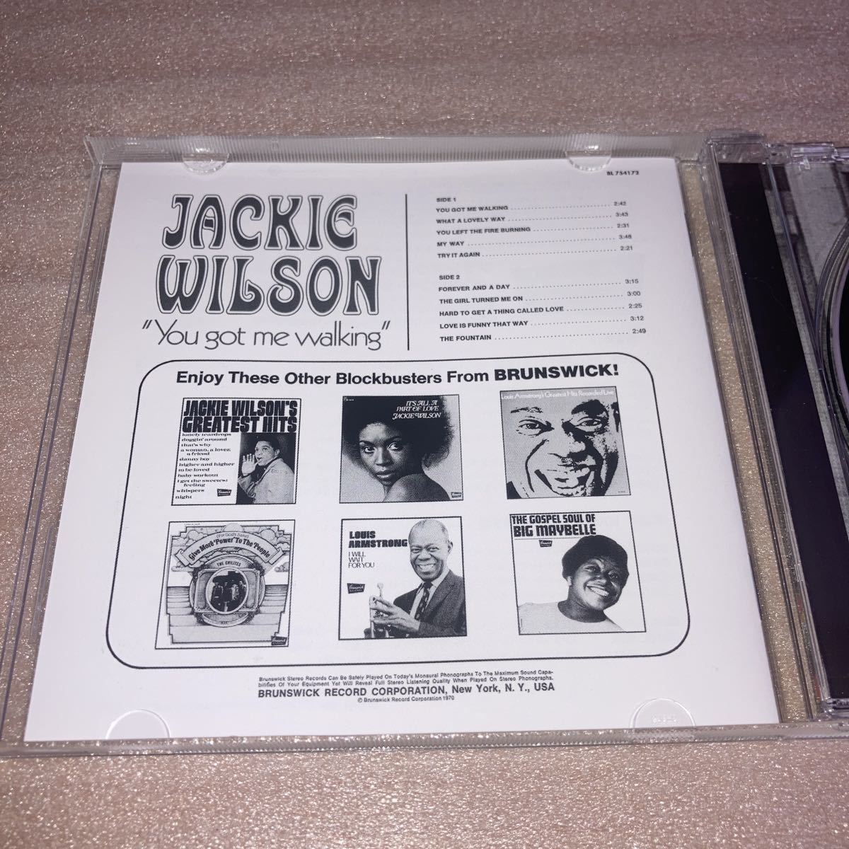 SOUL/CHICAGO/BRUNSWICK/JACKIE WILSON/ジャッキー・ウィルソン/You Got Me Walking/1971/CARL DAVIS/EUGENE RECORD_画像3