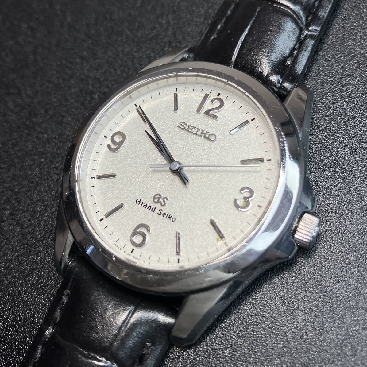【可動 確実正規品】 グランドセイコー メンズ 腕時計 ホワイトダイヤル 3針 メダリオン GS 【2023Ss1】SEIKO