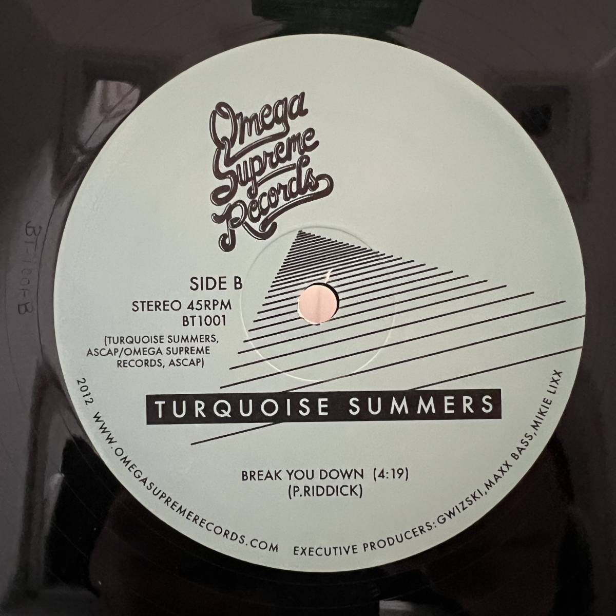 Modern Boogie 12 - Turquoise Summers - Never Can Get Enuff - Omega Supreme - VG+ - シュリンク付_画像3